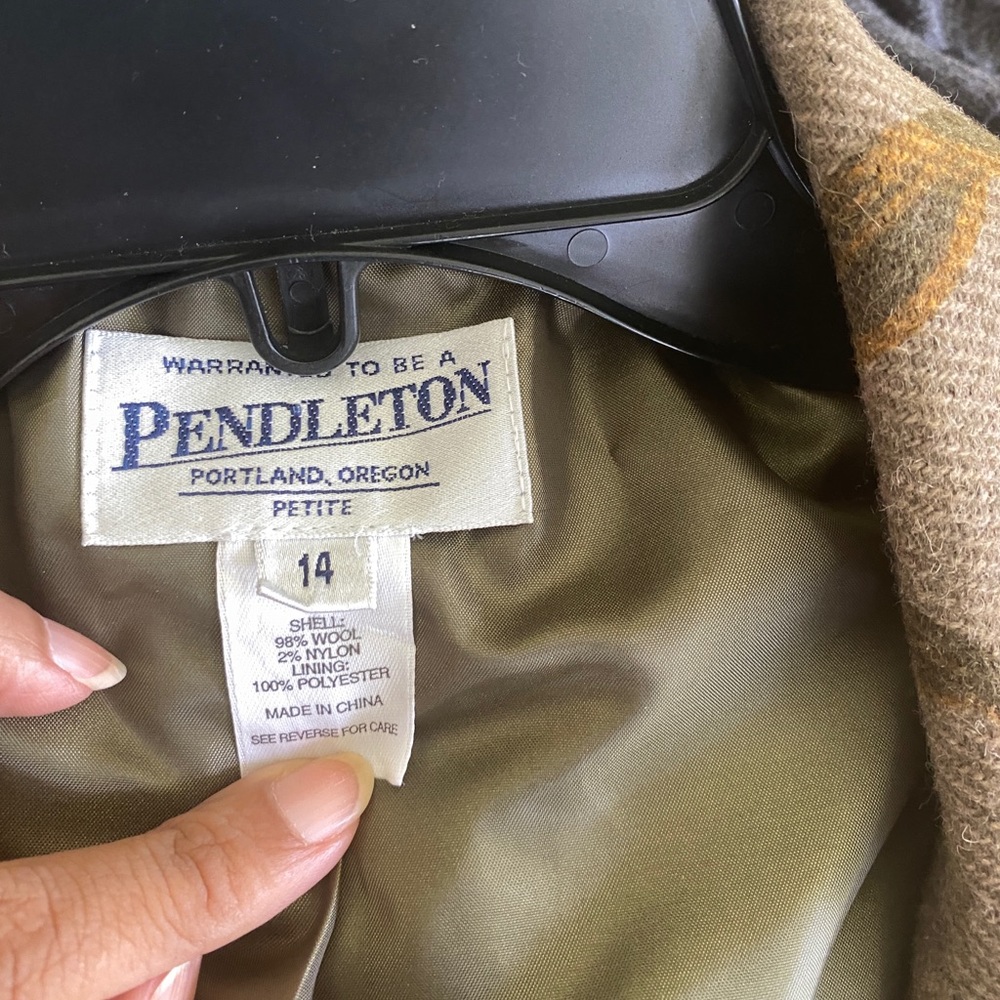 Vintage Pendleton Floral Blazer - image 5